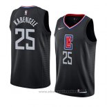 Maglia Los Angeles Clippers Mfiondu Kabengele NO 25 Statement 2019 Nero