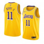 Maglia Los Angeles Lakers Joel Berry II NO 11 Icon 2018-19 Giallo