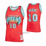 Maglia Memphis Grizzlies Mike Bibby #10 Mitchell & Ness 1998-99 Rosso
