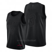 Maglia Miami Heat Dwyane Wade NO 3 MVP Nero