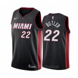 Maglia Miami Heat Jimmy Butler NO 22 Icon 2018 Nero