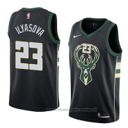 Maglia Milwaukee Bucks Ersan Ilyasova NO 23 Statement 2018 Nero