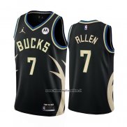 Maglia Milwaukee Bucks Grayson Allen #7 Statement 2022-23 Nero