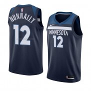 Maglia Minnesota Timberwolves James Nunnally NO 12 Icon 2018 Blu
