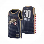 Maglia Nba All Star 2026 Stephen Curry No 30 Blu