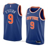 Maglia New York Knicks Kyle O'quinn NO 9 Icon 2018 Blu