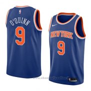 Maglia New York Knicks Kyle O'quinn NO 9 Icon 2018 Blu