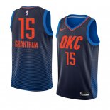 Maglia Oklahoma City Thunder Donte Grantham NO 15 Statement 2018 Blu