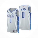 Maglia Orlando Magic Anthony Black No 0 Citta 2025-26 Bianco