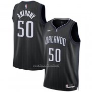 Maglia Orlando Magic Cole Anthony #50 Citta 2022-23 Nero