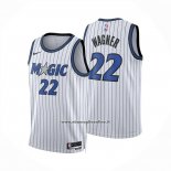 Maglia Orlando Magic Franz Wagner No 22 Association 2025-26 Bianco