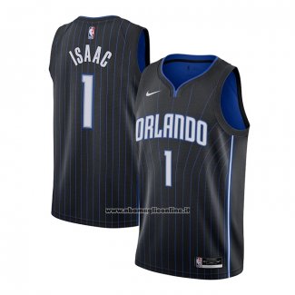 Maglia Orlando Magic Jonathan Isaac #1 Icon 2020-21 Nero