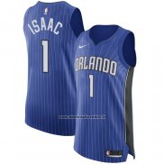 Maglia Orlando Magic Jonathan Isaac #1 Icon Autentico Blu