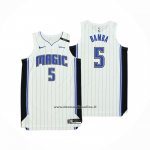Maglia Orlando Magic Mohamed Bamba #5 Icon Autentico 2019-20 Bianco