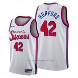 Maglia Philadelphia 76ers Al Horford NO 42 Classic 2019-20 Bianco