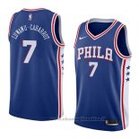 Maglia Philadelphia 76ers Timothe Luwawu-Cabarrot NO 7 Icon 2018 Blu