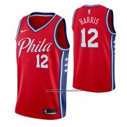 Maglia Philadelphia 76ers Tobias Harris #12 Statement 2020 Rosso