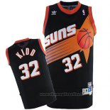 Maglia Phoenix Suns Jason Kidd NO 32 Throwback Nero