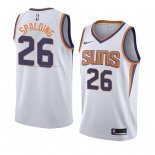 Maglia Phoenix Suns Knicks Ray Spalding NO 26 Association 2018 Bianco