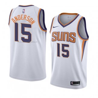 Maglia Phoenix Suns Ryan Anderson NO 15 Association 2018 Bianco