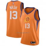Maglia Phoenix Suns Steve Nash #13 Statement 2021 Arancione