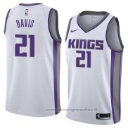 Maglia Sacramento Kings Deyonta Davis NO 21 Association 2018 Bianco