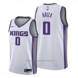 Maglia Sacramento Kings Trevor Ariza NO 0 Association Bianco