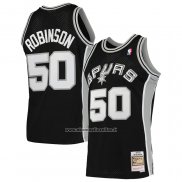 Maglia San Antonio Spurs David Robinson #50 Mitchell & Ness 1998-99 Nero