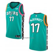 Maglia San Antonio Spurs Doug Mcdermott #17 Citta 2022-23 Verde