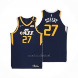 Maglia Utah Jazz Rudy Gobert #27 Icon Autentico Blu