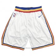 Pantaloncini Golden State Warriors Hardwood Classics 2019-20 Bianco