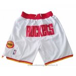 Pantaloncini Houston Rockets Just Don Bianco