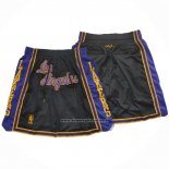 Pantaloncini Los Angeles Lakers Mitchell & Ness Just Don Nero