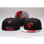 Cappellino Miami Heat Snapback Nero Grigio