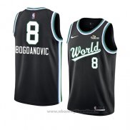 Maglia 2019 Rising Star Bogdan Bogdanovic NO 8 World Nero