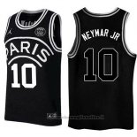 Maglia AJ x PSG Neymar Jr NO 10 Nero