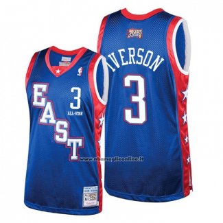 Maglia All Star 2004 Allen Iverson #3 Blu