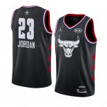 Maglia All Star 2019 Chicago Bulls Michael Jordan NO 23 Nero