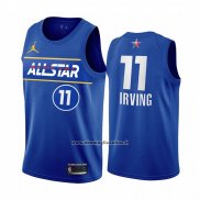 Maglia All Star 2021 Brooklyn Nets Kyrie Irving #11 Blu