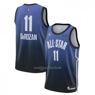 Maglia All Star 2023 Chicago Bulls Demar Derozan #11 Blu