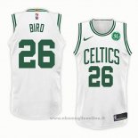 Maglia Boston Celtics Jabari Bird NO 26 Association 2018 Bianco