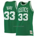 Maglia Boston Celtics Larry Bird #33 Mitchell & Ness 1985-86 Verde