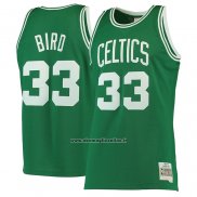 Maglia Boston Celtics Larry Bird #33 Mitchell & Ness 1985-86 Verde