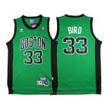 Maglia Boston Celtics Larry Bird NO 33 Throwback Verde3