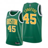 Maglia Boston Celtics Romeo Langford NO 45 Earned 2019-20 Verde