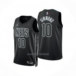 Maglia Brooklyn Nets Ben Simmons No 10 Statement 2025-26 Nero