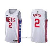 Maglia Brooklyn Nets Blake Griffin #2 Classic 2022-23 Bianco