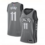 Maglia Brooklyn Nets Kyrie Irving #11 Statement 2020 Grigio