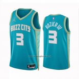 Maglia Charlotte Hornets Terry Rozier III #3 Citta 2023-24 Verde