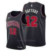 Maglia Chicago Bulls Daniel Gafford NO 12 Statement Nero